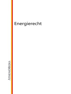 cover image of Energierecht